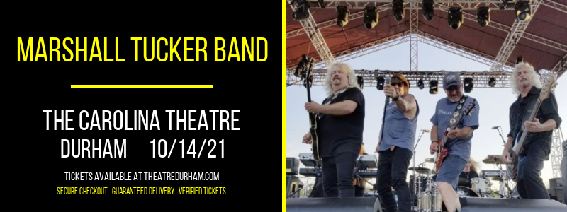 Marshall Tucker Band at The Carolina Theatre tickets Marshall Tucker Band at The Carolina Theatre