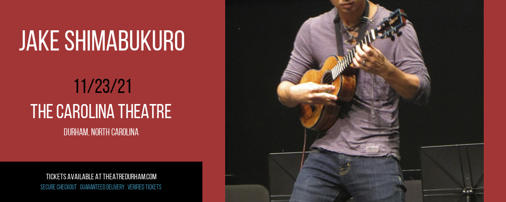 Jake Shimabukuro at The Carolina Theatre