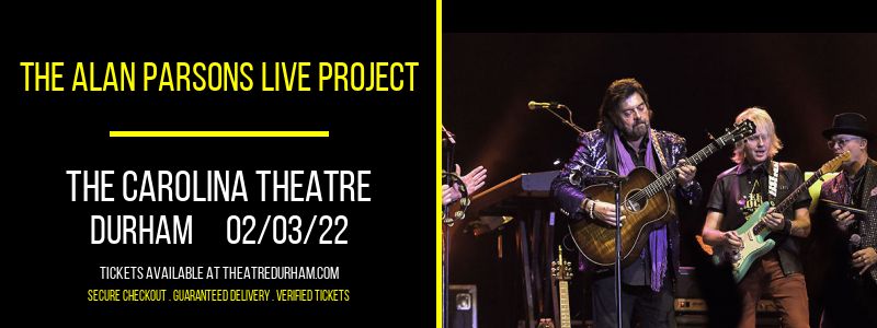 Alan Parsons Live Project at The Carolina Theatre