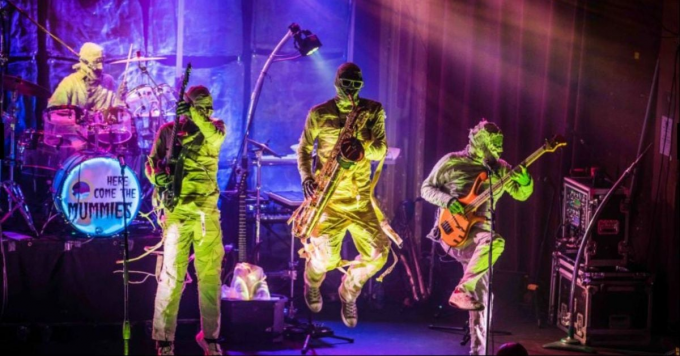 Here Come The Mummies & Saxsquatch at The Carolina Theatre