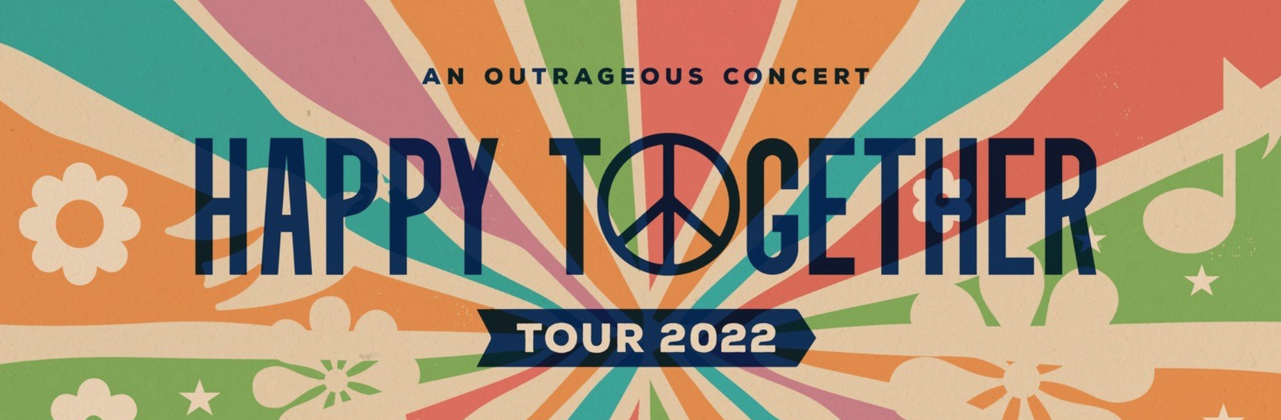 Happy Together Tour: The Turtles, Chuck Negron, Gary Puckett and The Union Gap, The Association, The Vogues & The Cowsills at The Carolina Theatre