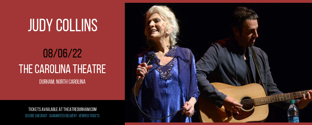 Judy Collins at The Carolina Theatre