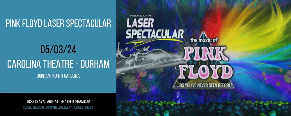 Pink Floyd Laser Spectacular at Carolina Theatre
