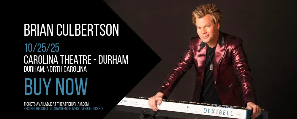 Brian Culbertson at Carolina Theatre