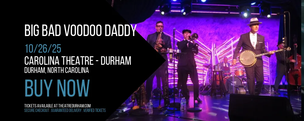 Big Bad Voodoo Daddy at Carolina Theatre