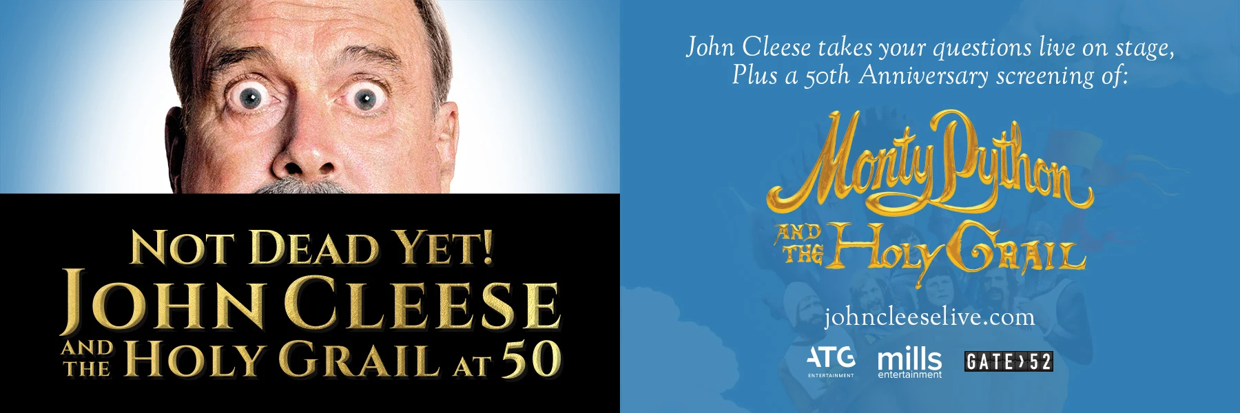 Not Dead Yet! John Cleese and The Holy Grail at 50