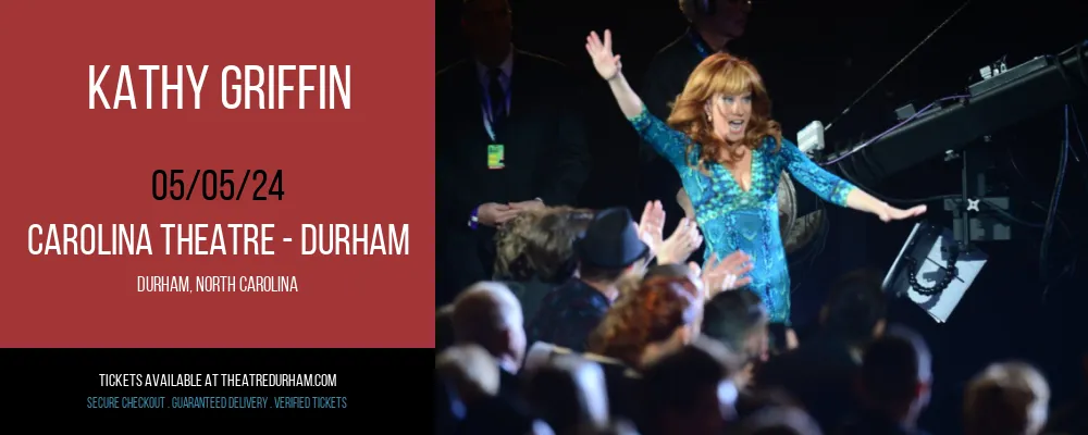 Kathy Griffin at Carolina Theatre