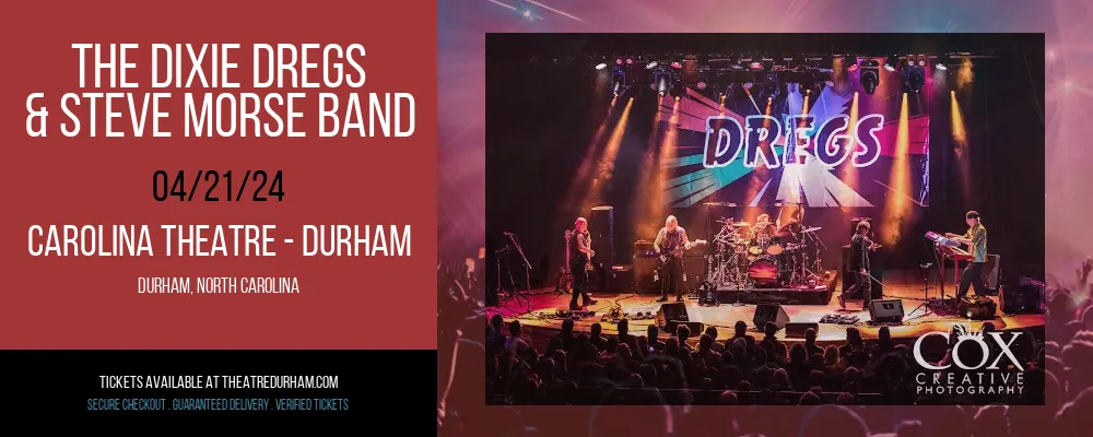 The Dixie Dregs & Steve Morse Band at Carolina Theatre