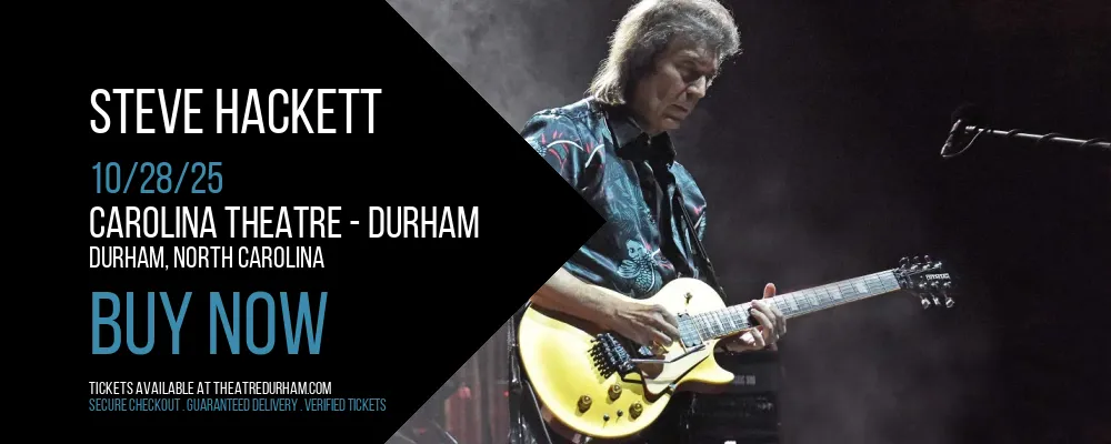 Steve Hackett at Carolina Theatre
