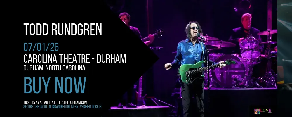 Todd Rundgren at Carolina Theatre