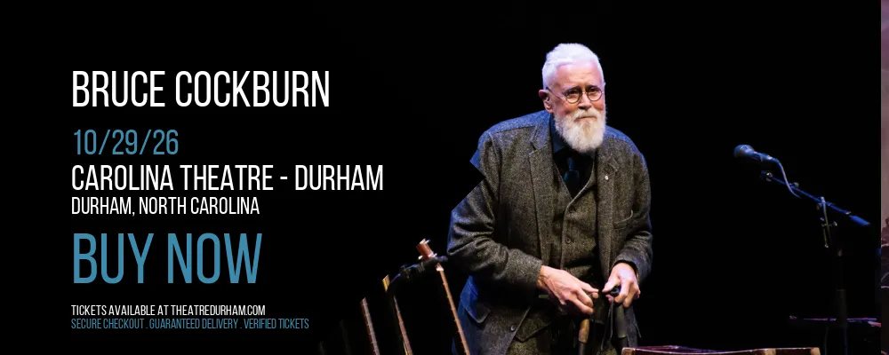 Bruce Cockburn at Carolina Theatre